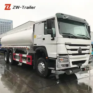 מכירה לוהטת Howo שמן תחבורה דלק Storagetankers משאיות 8000 10000 ליטר מים Tanker למכירה