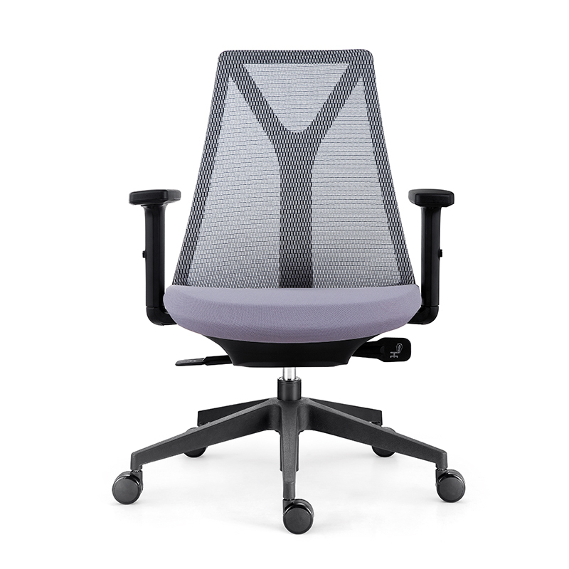Y shape back Support red-medium back mesh fabric chair ergonomic work for office and house