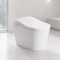 Système de toilettes intelligentes publiques à nettoyage automatique avec capteur de chasse d'eau automatique et commande sans contact