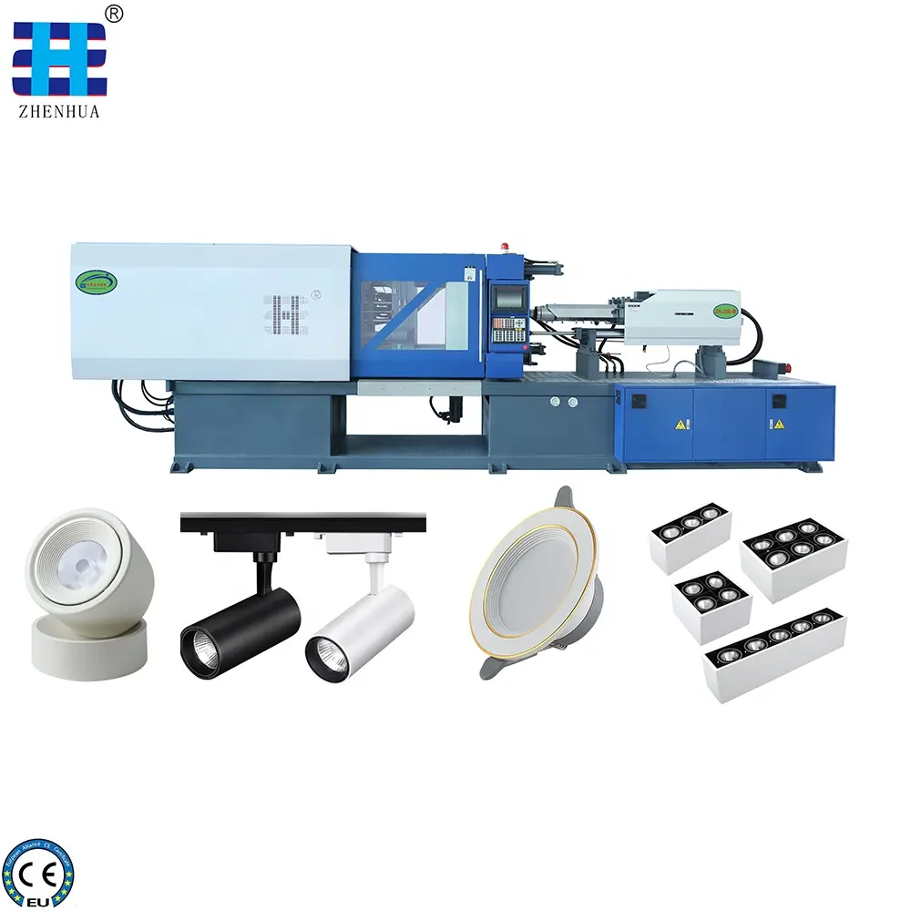 ZHENHUA Factory Direct Sale Servo Motor Injection Molding Machine Price for Household Plastic Products and Pc Pp LED bulbs