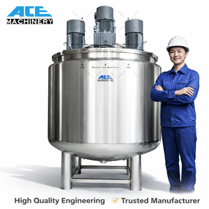 Equipo de Emulsificación al Vacío con Mezclador de Aceite y Agua, Tanque de Mezcla para Productos Químicos Líquidos - Product Image 5