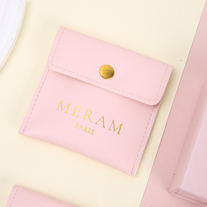 A1 rosa piccolo orecchino collana pacchetto di cartone cassetto di carta regalo portagioie moda gioielli regalo Set scatola scatola - Product Image 6