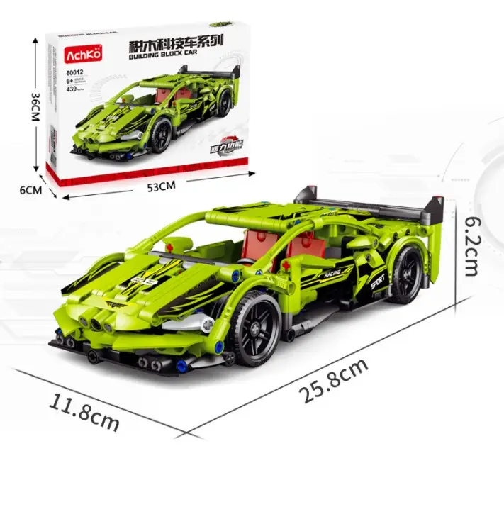 Hot-selling Model block 1:14 Compatible with Technic Legoing RC Super Racing Car Building Blocks toys for children