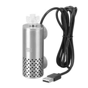 Épurateur d'huile USB pour petit aquarium, plante aquatique, mini cylindre d'eau avec pompe intégrée, nettoyage du réservoir sur le bureau - Product Image 1