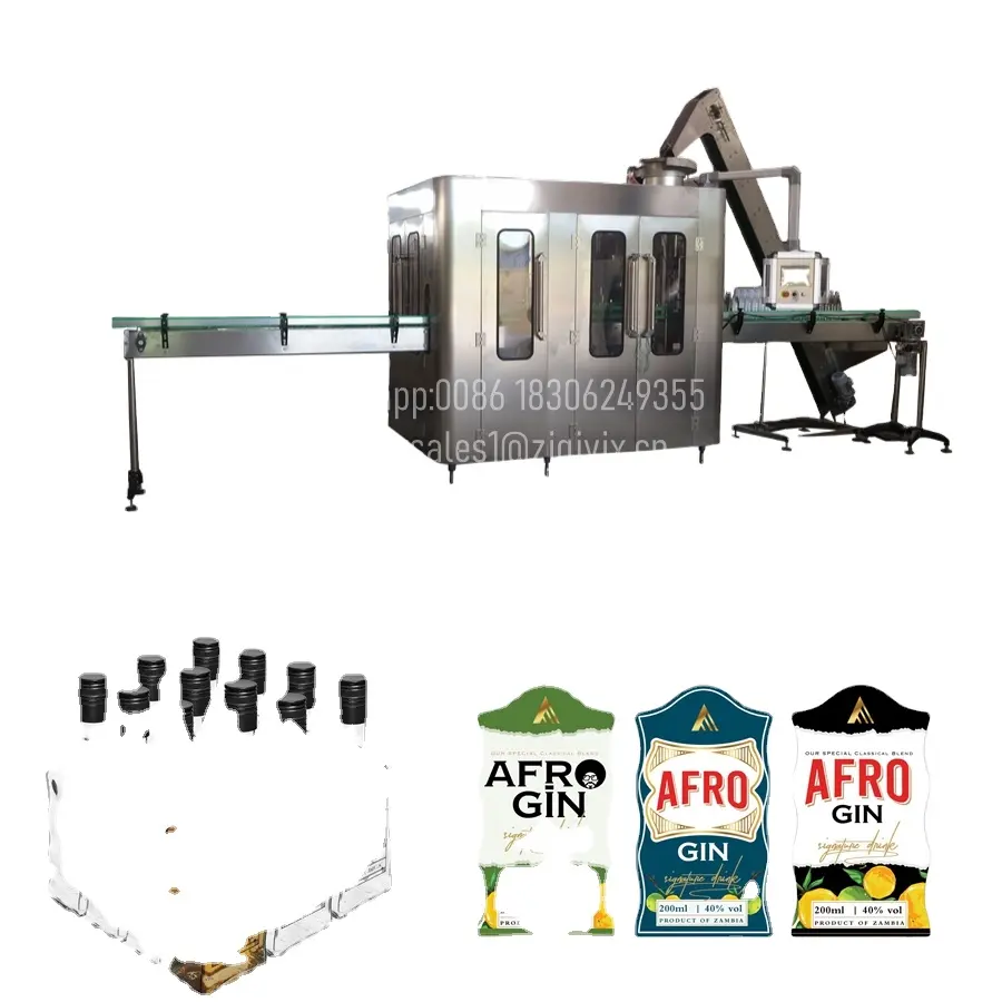 Automatic Bottle Liquid Filling Machine Liquor Whisky Wine Bottling Machine Vodka Spirits Liquor Wine Filling Machine