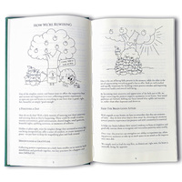 Impression de livres reliés haut de gamme sur demande avec papier épais, dorure à chaud, jaquette et tranches dorées