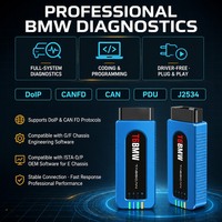 Escáner OBD2 Eucleia TabScan T6BMW sin Controlador J2534, Reemplazo de ICOM A2, WIFI, DOIP, Codificación CAN FD para Herramienta de Diagnóstico BMW MINI