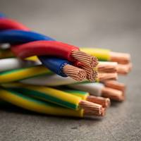 Cable de Conexión de Cobre con Aislamiento de PE, Par Trenzado, Rojo y Blanco, Conductor de Cobre para Conexiones Eléctricas