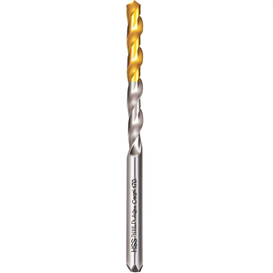 Broca helicoidal HSS con cabeza recubierta de TiN, brocas HSS Co brillantes 1070 - Product Image 2