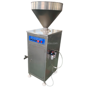 Machine à farcir et tordre les saucisses électrique et pneumatique professionnelle en promotion – Remplisseuse et tordueuse de saucisses pour <span class=keywords><strong>jambon</strong></span> - Product Image 4