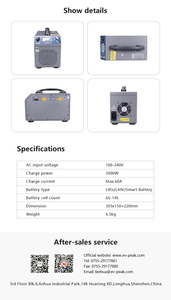EV-PEAK U6Q 4ช่องสัญญาณ60A สูง3000W ที่ชาร์จแบบเร็วใช้ได้กับอุปกรณ์โดรนรวมถึงแบตเตอรี่12-14วินาที - Product Image 3