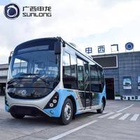 Bus Urbain Électrique à Entrée Basse de 6 m, 27 Passagers, 12-14 Sièges, Autonomie de 350 km, Mini-Bus Compact LFP