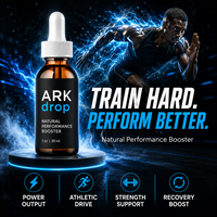 ARK Drops Performance Booster Drops : Gouttes Énergisantes Pré-Entraînement Naturelles pour la Force et la Performance en Salle de Sport
