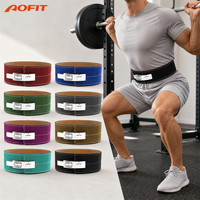 Ceinture de sport en cuir de vache pour hommes, rehausseur de poids avec des leviers, 100%