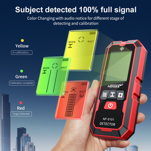 NOYAFA Wall Stud Detector NF-5101 Metal Wood Live AC <b>Cable</b> Finder <b>HD</b> Backlit Screen Water Dust Drop Proof for remodeling - Product Image 2