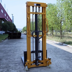 סין מחיר טוב <span class=keywords><strong>lifter</strong></span> מכונת stacker 2m 2.5 מ '3m הרמת גובה ידני הידראולי stacker - Product Image 1