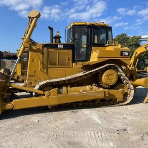 Bulldozer Caterpillar D7R Usado para Trabajos de Construcción, Motor Cummins, Capacidad de Empuje de 3.89m, Motor y Bomba Incluidos, Gran Oferta - Product Image 1
