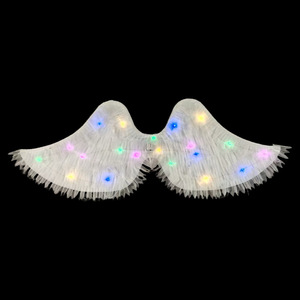 ปีกนางฟ้า LED สีสันสดใส ปีกผีเสื้อเรืองแสงสำหรับเด็ก ของตกแต่งงานปาร์ตี้วันเกิด ชุดแฟนซี ขายดี - Product Image 3