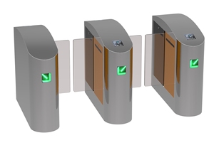 Chất lượng cao quang Swing <span class=keywords><strong>turnstile</strong></span> cổng với IC/ID thẻ truy cập cho công ty sử dụng - Product Image 4