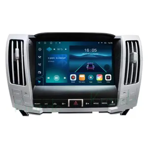 Автомагнитола Krando 9 "TS10 Android для Lexus RX330 RX350 RX400 2004 - 2009 carplay android auto WIFI и 4G Sim-карты