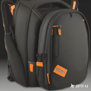 Sac à dos de golf pour appareil photo reflex numérique, grand, luxueux, imperméable, noir, vegan, professionnel, robuste, personnalisé, fabriqué en usine BSCI, OEM. - Product Image 6