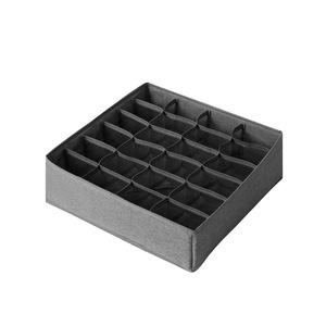 Tiroir organisateur pliable en <span class=keywords><strong>tissu</strong></span> pour placard maison armoire diviseur boîte de rangement pour chaussettes sous-vêtements-pour l'organisation de vêtements - Product Image 2