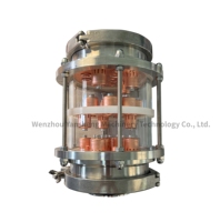 Excellent équipement de distillation à tour de reflux en verre borosilicaté de haute qualité, avec plateau à bulles à 3 couches de 6 pouces, fonctionnement automatique, longue durée de fonctionnement