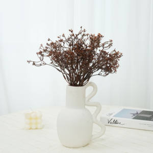 Hochwertige weiße Gypsophila Seide Hochzeit Home Decor Künstliche Blumen Outdoor Simulation Großhändler Weihnachten Abschluss - Product Image 3