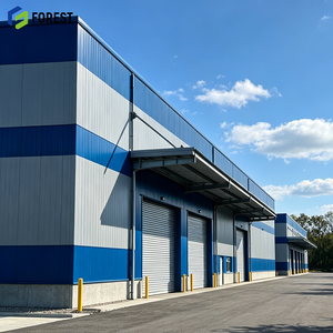 Portique de chantier robuste en acier, anti-sismique, anti-vent et résistant aux intempéries, pour atelier et usine, vente en gros, direct fabricant, stockage - Product Image 1
