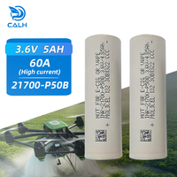 Baterai Lithium Ion 21700 3.6V 5000mAh Sel Silinder NCM Baterai Lithium Ion untuk Baterai Drone