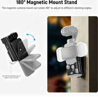 Support de caméra magnétique NEEWER BASICS AC024 avec rotation à 180 degrés pour DJI Osmo Pocket 3