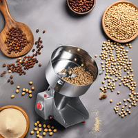Mini usage domestique 2500G broyeur de poudre petites épices Grains maïs noix café cacao cacahuète soja herbes sésame moulin à farine Machine