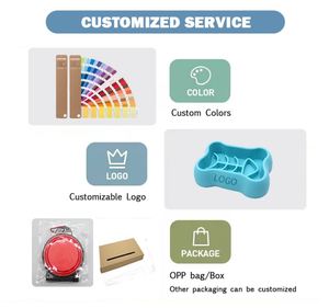 Ventouse forte sans BPA personnalisée sans déversement bol mignon pour animaux de compagnie bol pour chien à alimentation lente - Product Image 6