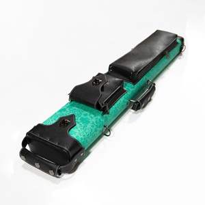 Direkt vom Hersteller: 1/2 PU-Leder Queue-Etui - Hochwertiger Billard-Queue-Halter (6/8/9 Fächer) für Snooker- und Poolqueues - Product Image 1