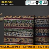 Tissu Jacquard Doux en Gros, Respirant et Doux pour la Peau, Textile de Décoration Intérieure, Faible MOQ