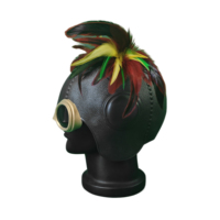 2025 nouveau petit cauchemars pilote Latex masque effrayant Anime Halloween Costume avec Healmet fête visage masque accessoire