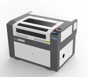 热卖低价3D台式激光新切割机配100w Reci co2激光雕刻机