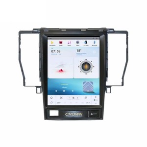 Écran vertical Android 10,4 pouces Tesla GPS Radio <span class=keywords><strong>Audio</strong></span> pour Toyota Crown 2005-2009 Lecteur DVD de voiture Stéréo Navigation - Product Image 2