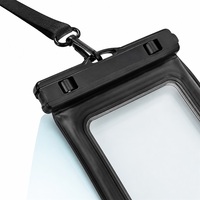 Pochette étanche universelle pour téléphone, directement de l'usine, en PVC transparent, avec cordon, pour les sports de plein air, la plage, la natation, la navigation de plaisance