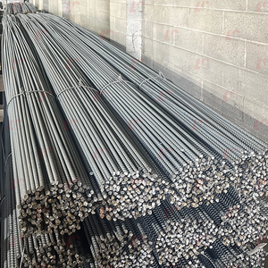 Calidad de fábrica HRB400 HRB500 Barra de acero deformada de carbono laminado en caliente Barra de refuerzo de acero deformado de 14mm según los estándares ASTM - Product Image 3