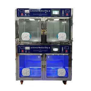 กรงสัตว์เลี้ยงอเนกประสงค์แบบใช้ซ้ำได้สำหรับการดูแลสุนัขในห้องไอซียู พร้อมห้องตรวจสุขภาพสัตว์ - Product Image 2