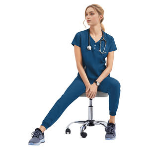 42162Nueva <span class=keywords><strong>Ropa</strong></span> de Trabajo Multicolor, de Talla Grande, Delgada, Cómoda e Informal, para Hombres y Mujeres, para Médicos y Enfermeras - Product Image 4