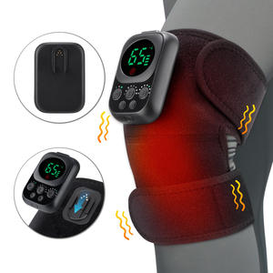 Chauffe-genou intelligent rechargeable avec 5 niveaux de température, arrêt automatique après 30 minutes, pour soulager les douleurs articulaires, utilisation à domicile et en voyage - Product Image 2