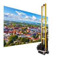 Impresora UV vertical de cerámica para pared con efecto 3D de alta definición, impresora UV para murales, impresión directa en pared