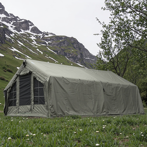 Lujoso 17.2 ㎡   Carpa Inflable <span class=keywords><strong>de</strong></span> Tela Oxford <span class=keywords><strong>para</strong></span> Acampar, <span class=keywords><strong>de</strong></span> Fácil Montaje, Resistente a la Lluvia y Nieve, Casa al Aire Libre <span class=keywords><strong>para</strong></span> <span class=keywords><strong>Dos</strong></span> Habitaciones, Carpa Familiar - Product Image 2