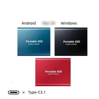 Nuovo Drive Portatile a Stato Solido da 64GB 128GB 256GB 512GB 1TB 2TB 4TB Disco Esterno SSD