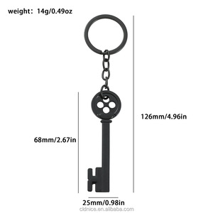 Bonito Collar de <span class=keywords><strong>Coralina</strong></span> con Colgante de <span class=keywords><strong>Piedra</strong></span>, Cadena de Cuerda Hecha a Mano, Disfraz de Cosplay, Horquilla de Libélula, Joyería de Halloween - Product Image 2