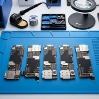 Mainboard Ponsel Original Tidak Terkunci Face ID iPhone 14 Pro Max 128GB/256GB/512GB Bekas 64GB RAM Teruji Penuh Haoguang