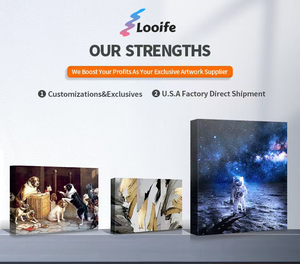 Looife giáng sinh người tuyết & Xe tải màu đỏ vải in tường nghệ thuật-hồng y Chim & cảnh cabin mộc mạc, Lễ Hội Mùa Đông trang trí nhà - Product Image 4