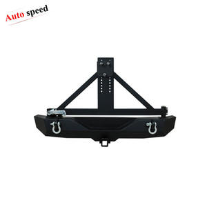 Parachoques delantero de acero negro con recubrimiento en polvo <span class=keywords><strong>o</strong></span> textura negra para <span class=keywords><strong>JEEP</strong></span> <span class=keywords><strong>WRANGLER</strong></span> JK 2007-2017, accesorios para automóviles - Product Image 5